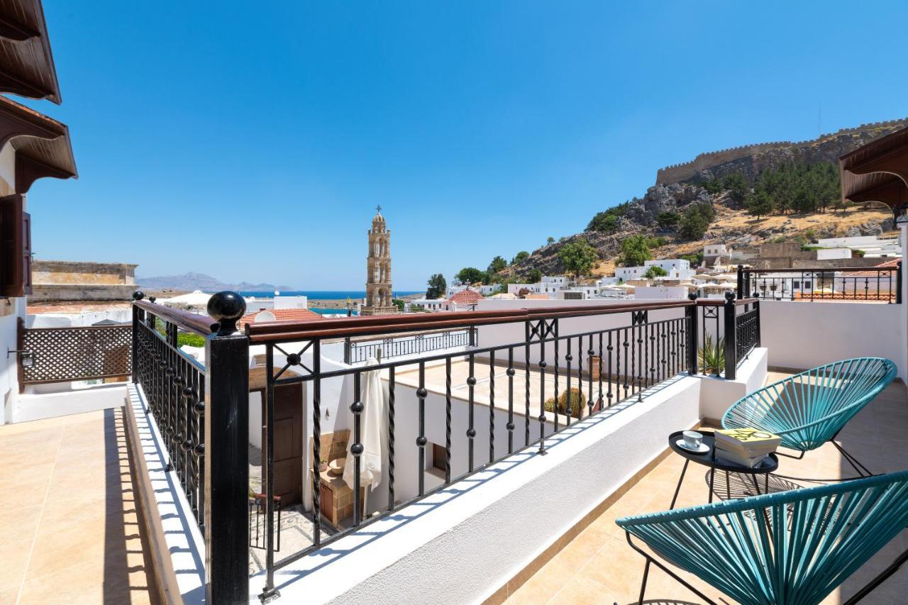 Lindos Luxury Belfry Apartment エクステリア 写真