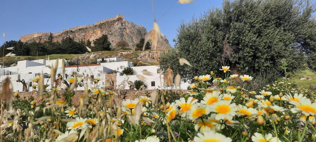 Lindos Luxury Belfry Apartment エクステリア 写真