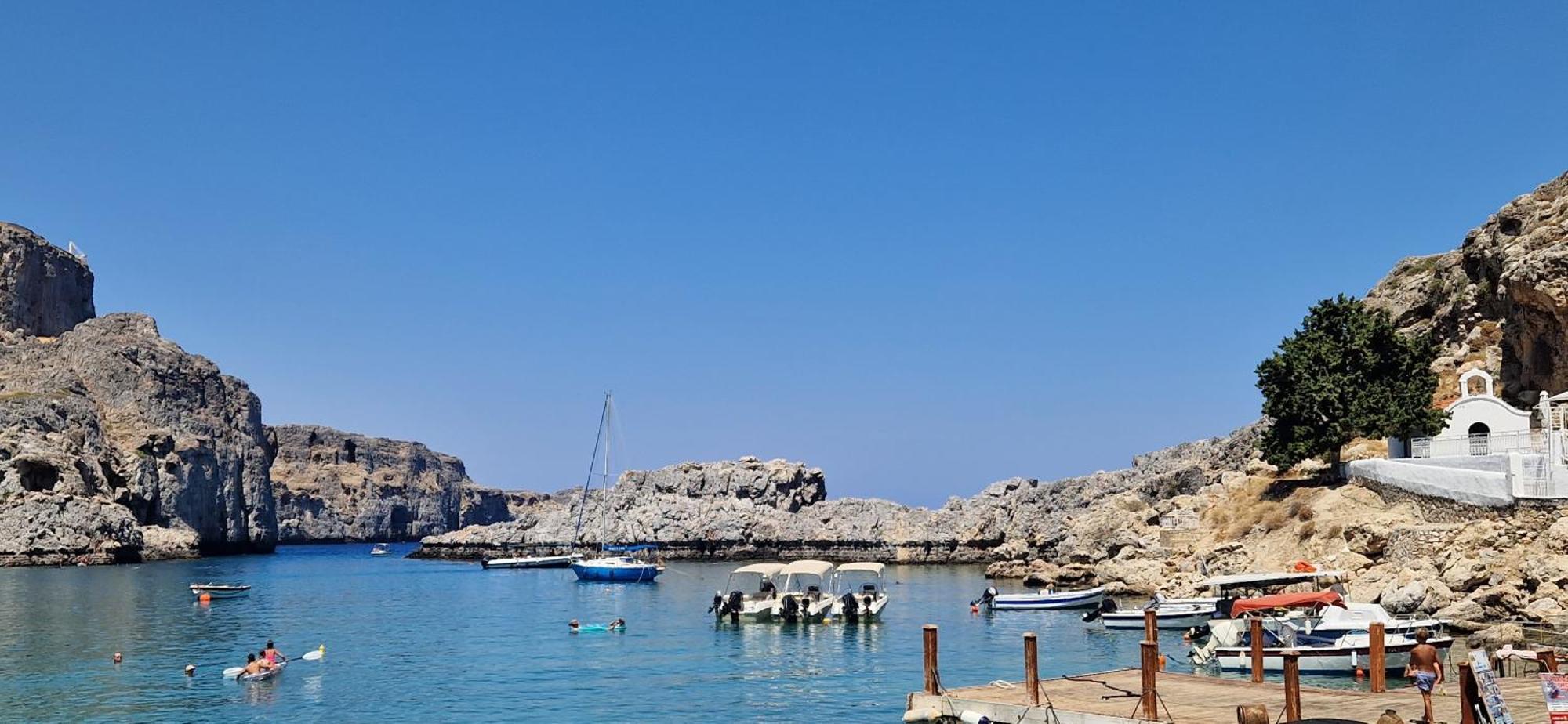 Lindos Luxury Belfry Apartment エクステリア 写真