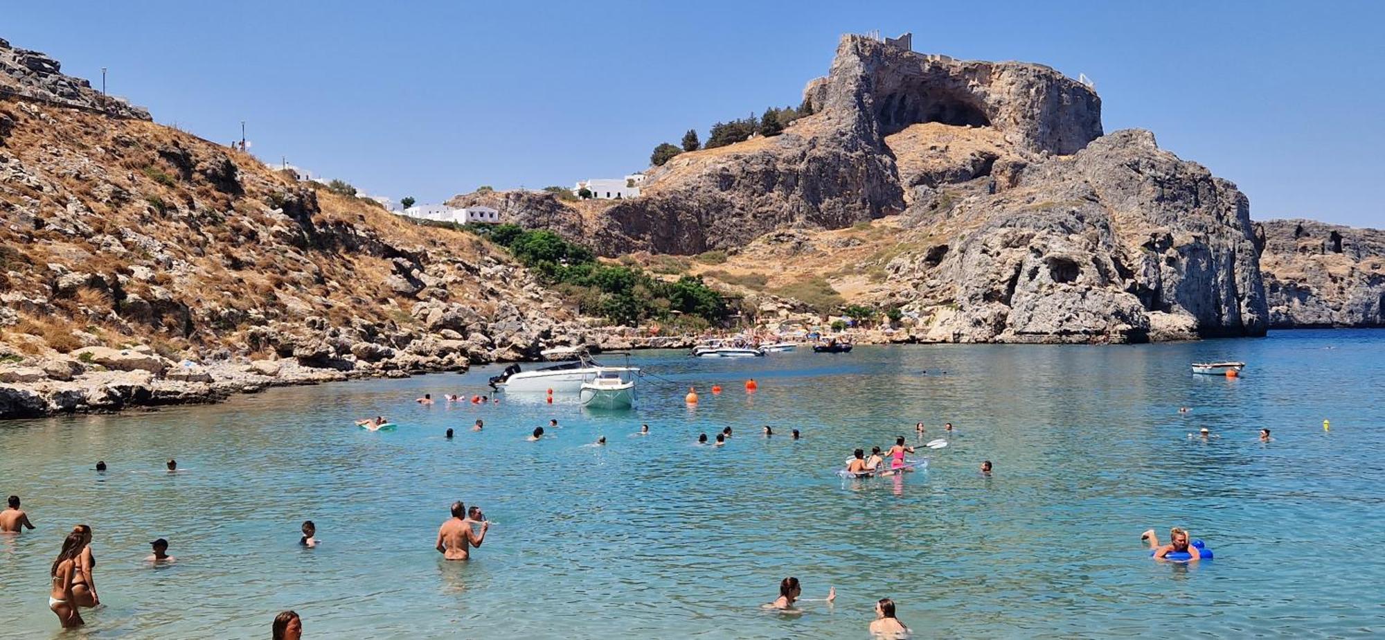 Lindos Luxury Belfry Apartment エクステリア 写真